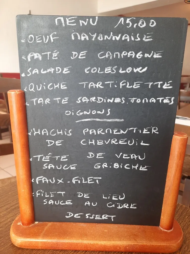 Menu_Bar Restaurant Les Platanes_Saint-Claud_image_1