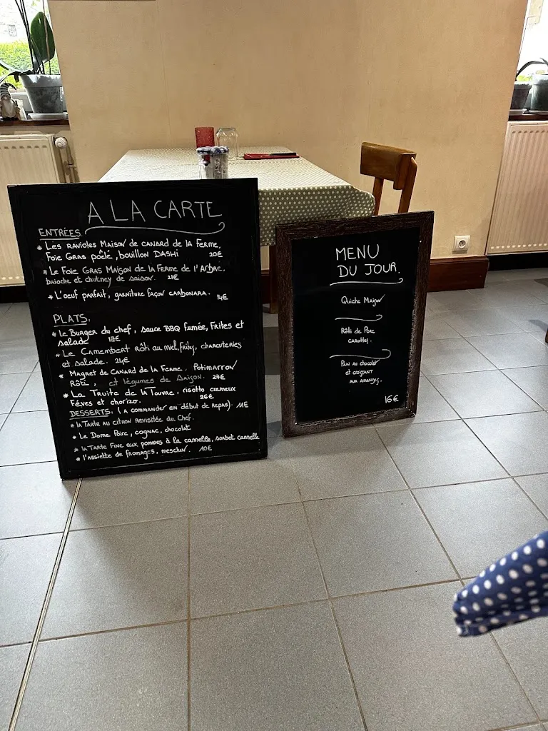 Menu_Auberge Des Lacs_Massignac_image_2