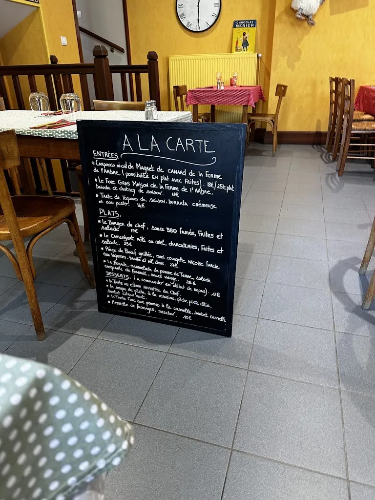 Menu_Auberge Des Lacs_Massignac_image_3