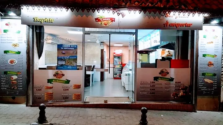 L'Oasis restaurant in Ruffec