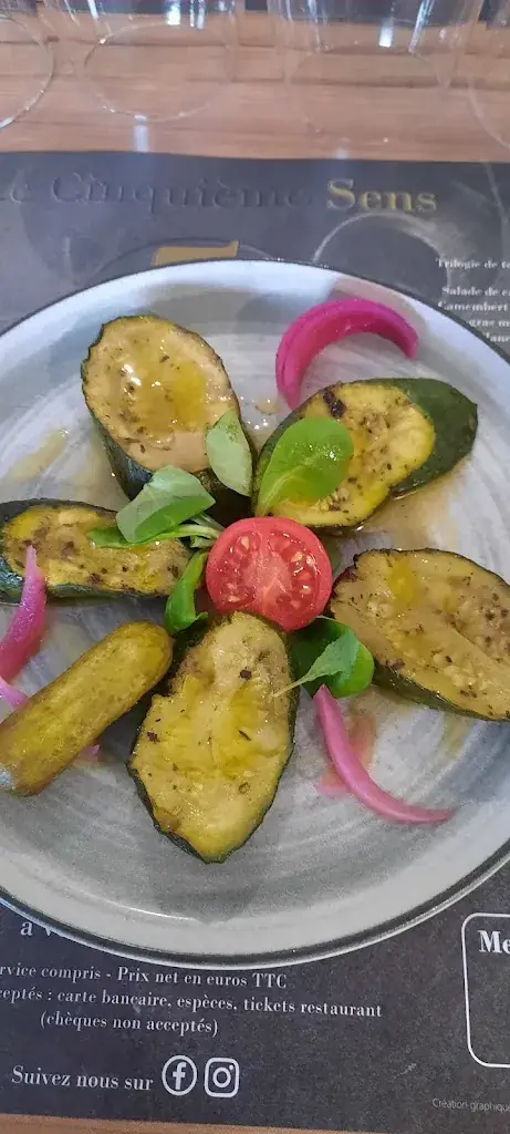 Menu_Le Cinquième Sens_Sadirac_immagine_6