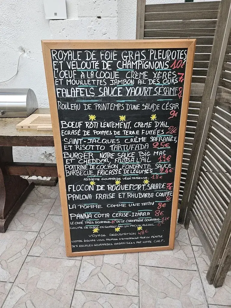 Menu_Hôtel Restaurant L'Art Dit Vin_Saint-Aigulin_image_2