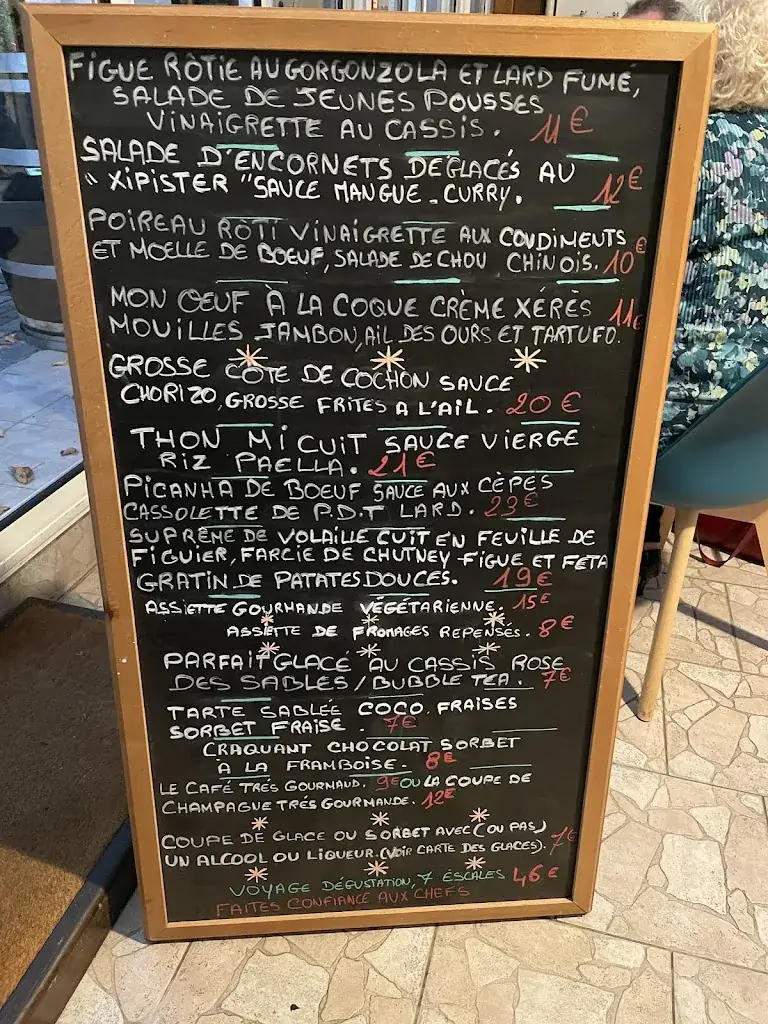 Menu_Hôtel Restaurant L'Art Dit Vin_Saint-Aigulin_image_3