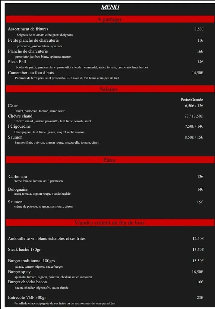 Menu_La Table de Boixe_Saint-Amant-de-Boixe_immagine_1