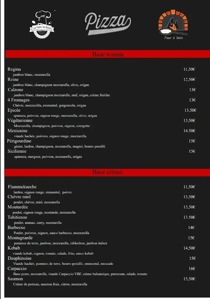 Menu_La Table de Boixe_Saint-Amant-de-Boixe_immagine_3