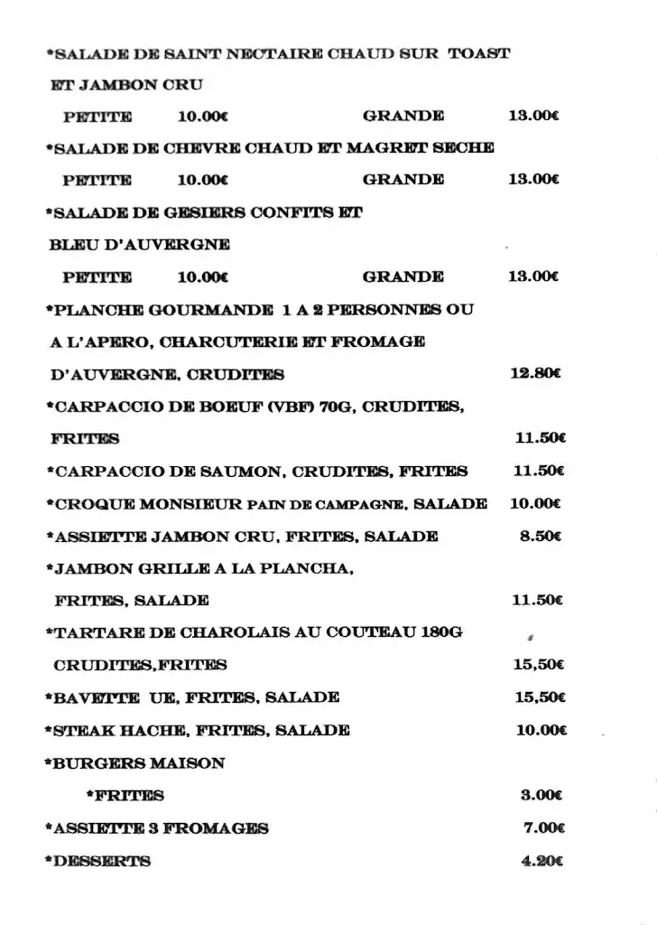 Menu_Restaurant Les Petits Plats du Coin_Lapalisse_immagine_1