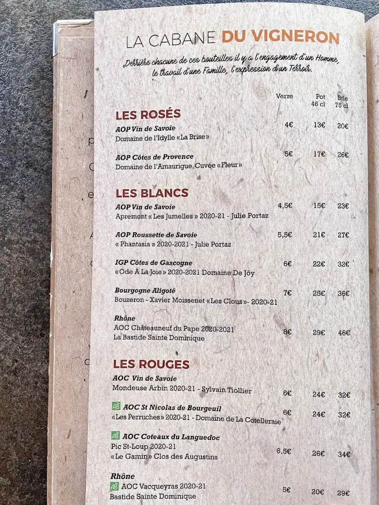 Menü_La Cabane_Annecy_Bild_3