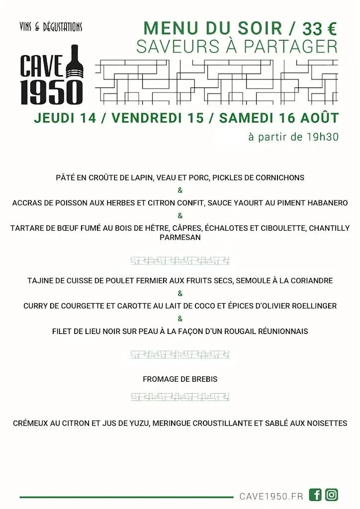 Menu_Cave 1950_Royan_image_2