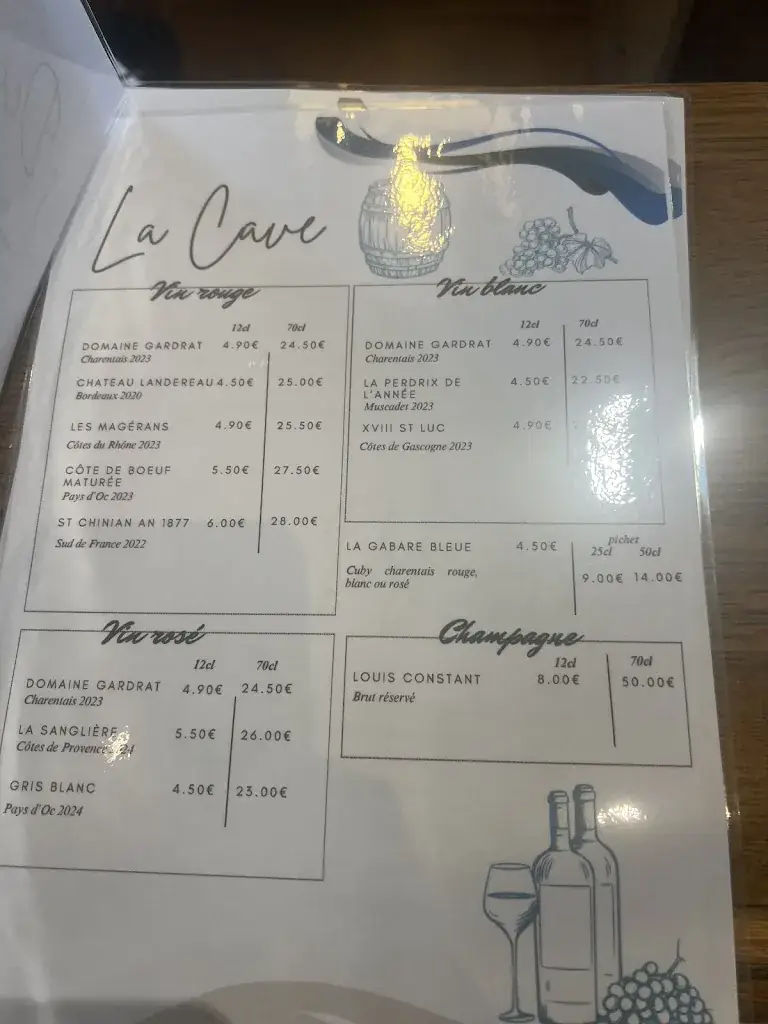 Menu_Restaurant la criée royan_Royan_image_3