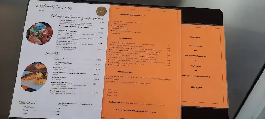 Menu_Restaurant Le 17-58_Royan_image_2