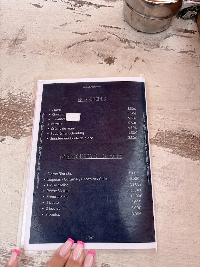 Menu_Restaurant Le Yam’s_Royan_immagine_4