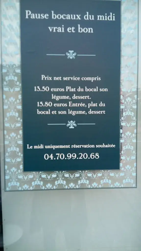 Menu_Les Delices de Babette_Lapalisse_image_1