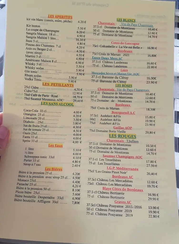 Menu_Le P'tit M _Royan_image_1