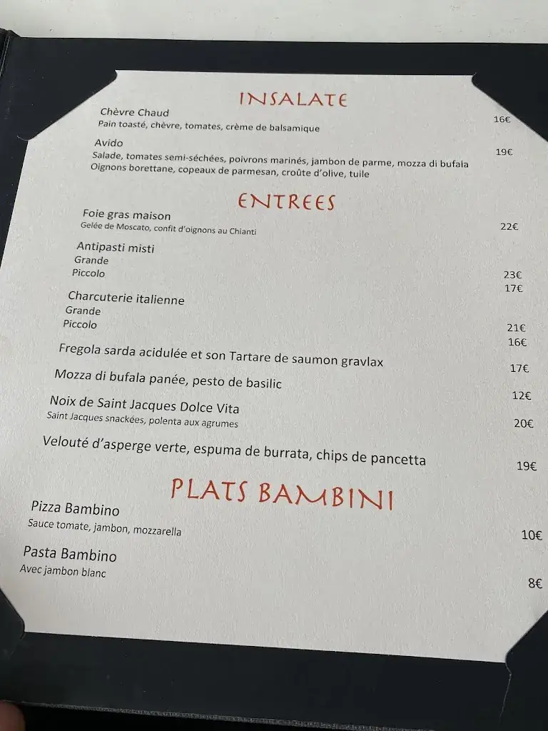 Menu_O Sole Mio Royan_Royan_image_1