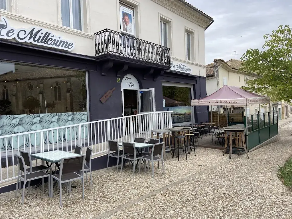 Le Millésime restaurant in Saint-Ciers-sur-Gironde