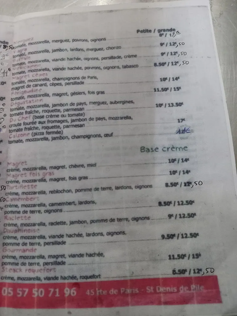 Menu_Pizzeria Al Gusto d'Oro 33_Saint-Denis-de-Pile_immagine_2