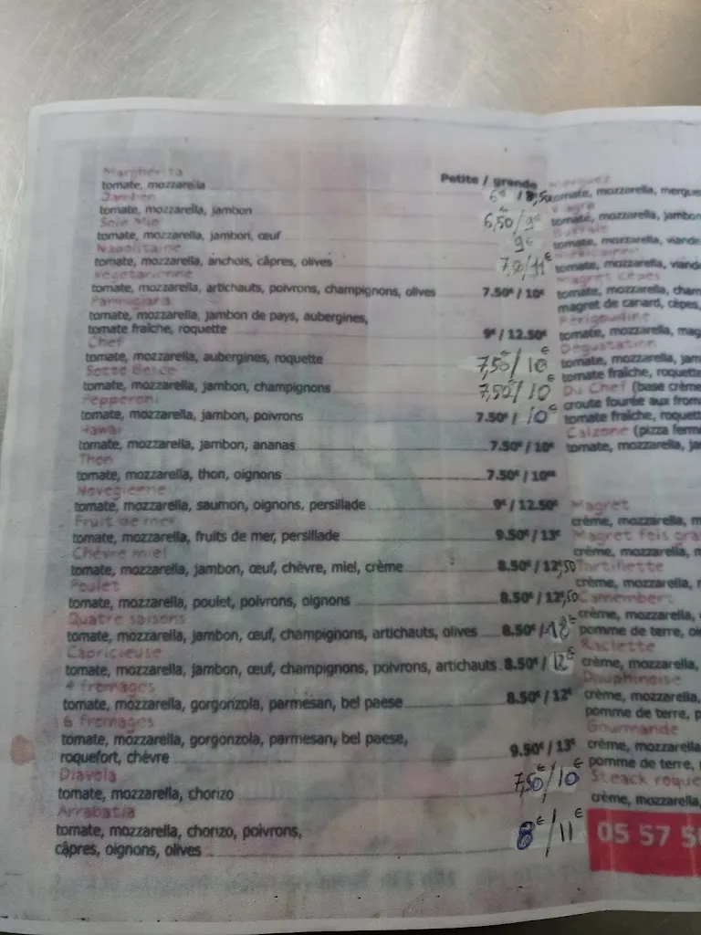 Menu_Pizzeria Al Gusto d'Oro 33_Saint-Denis-de-Pile_immagine_4