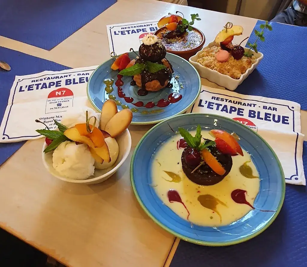 Menu_L'Etape Bleue Restaurant_Saint-Prix_image_8