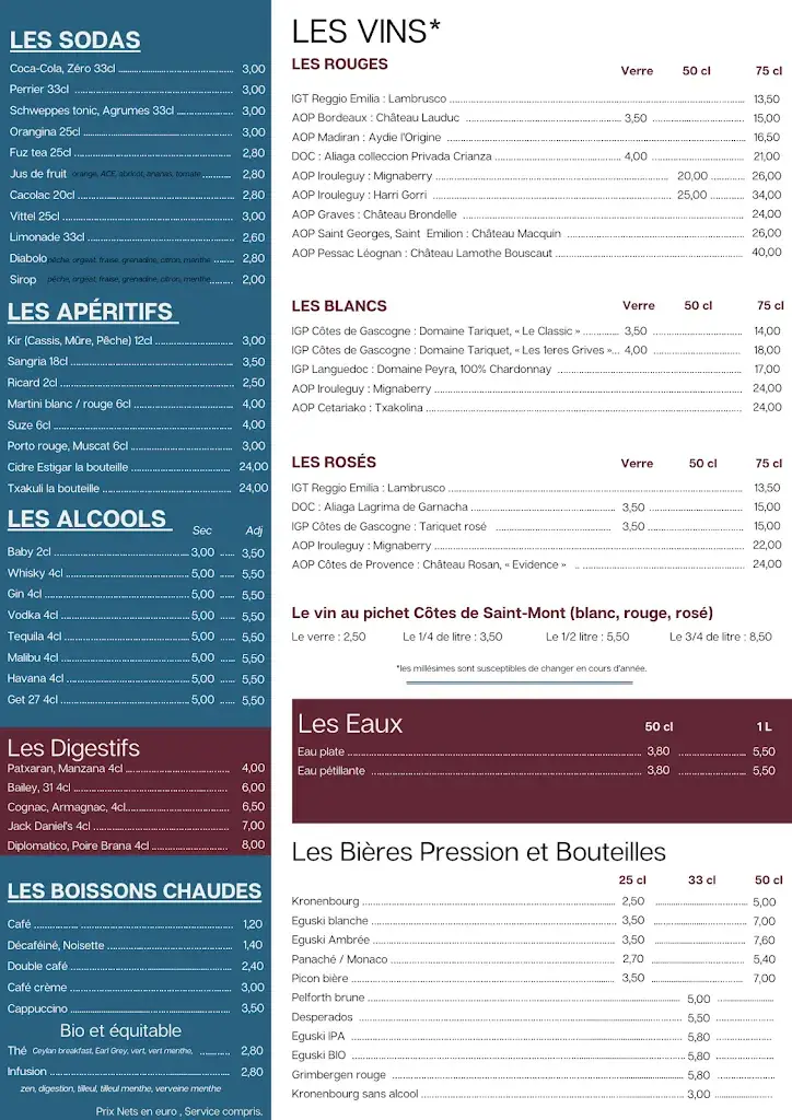 Menu_Café du fronton_Saint-Étienne-de-Baïgorry_image_2