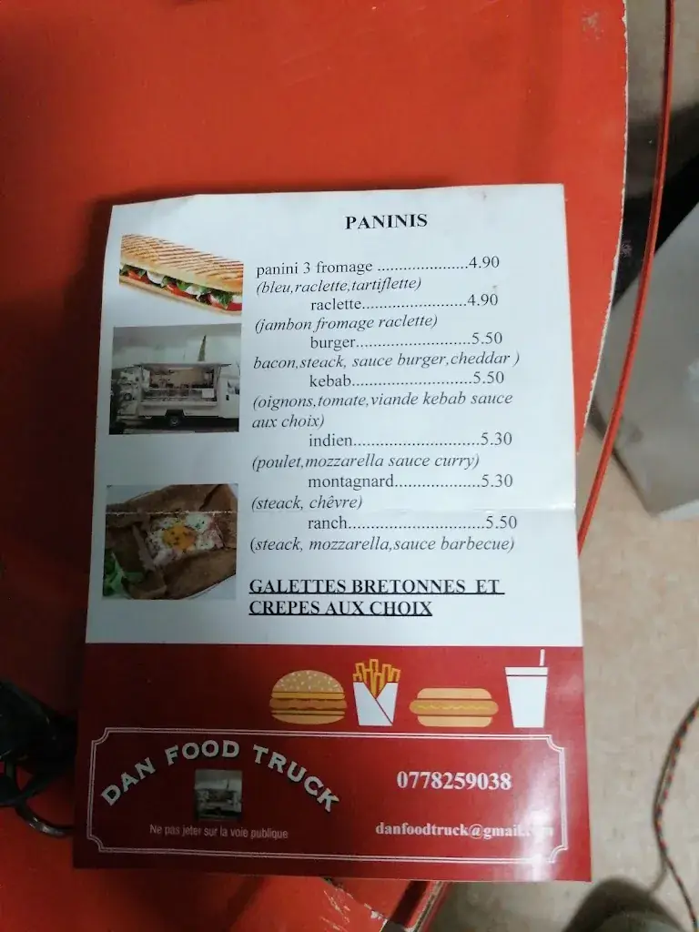 Dan Truck restaurant à Saint-Gelais