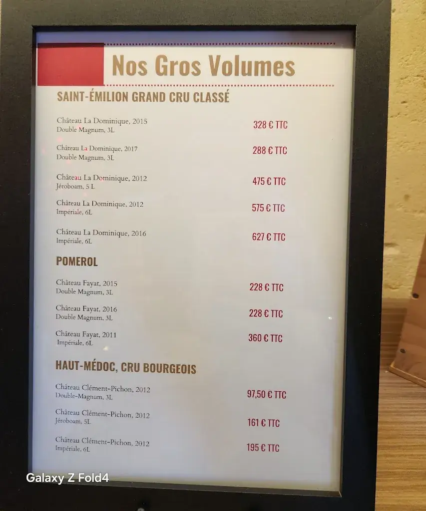 Menu_La Terrasse Rouge_Saint-Émilion_image_2