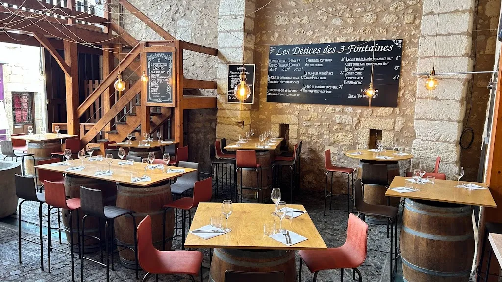 Ô 3 fontaines restaurant in Saint-Émilion