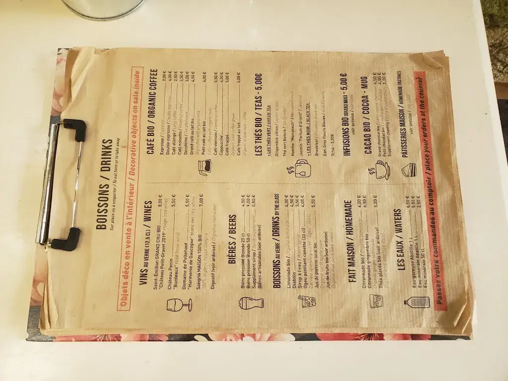 Menu_Comptoir des arts_Saint-Émilion_image_1