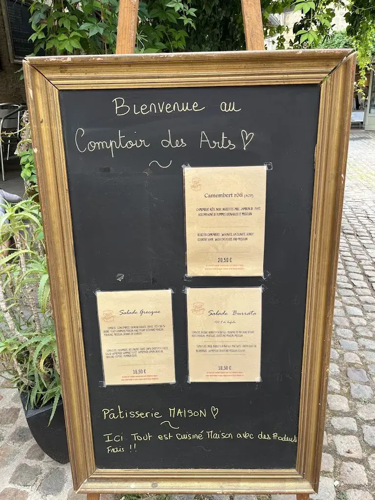 Menu_Comptoir des arts_Saint-Émilion_image_3