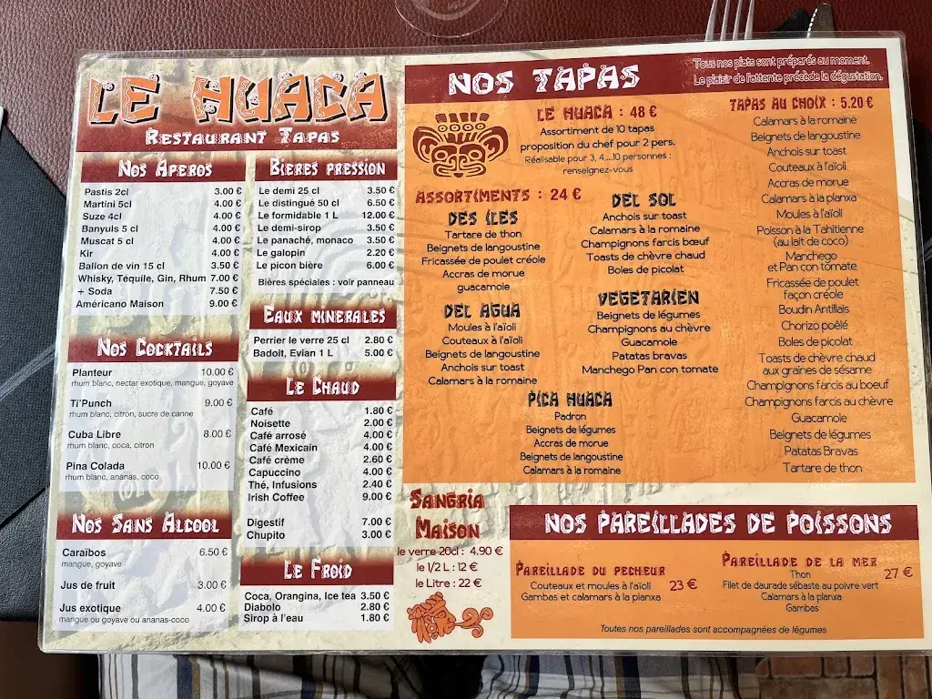 Menu_Le Huaca_Saint-Cyprien_image_3