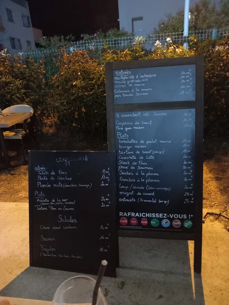 Menu_Restaurant Les Frégates_Saint-Cyprien_image_1