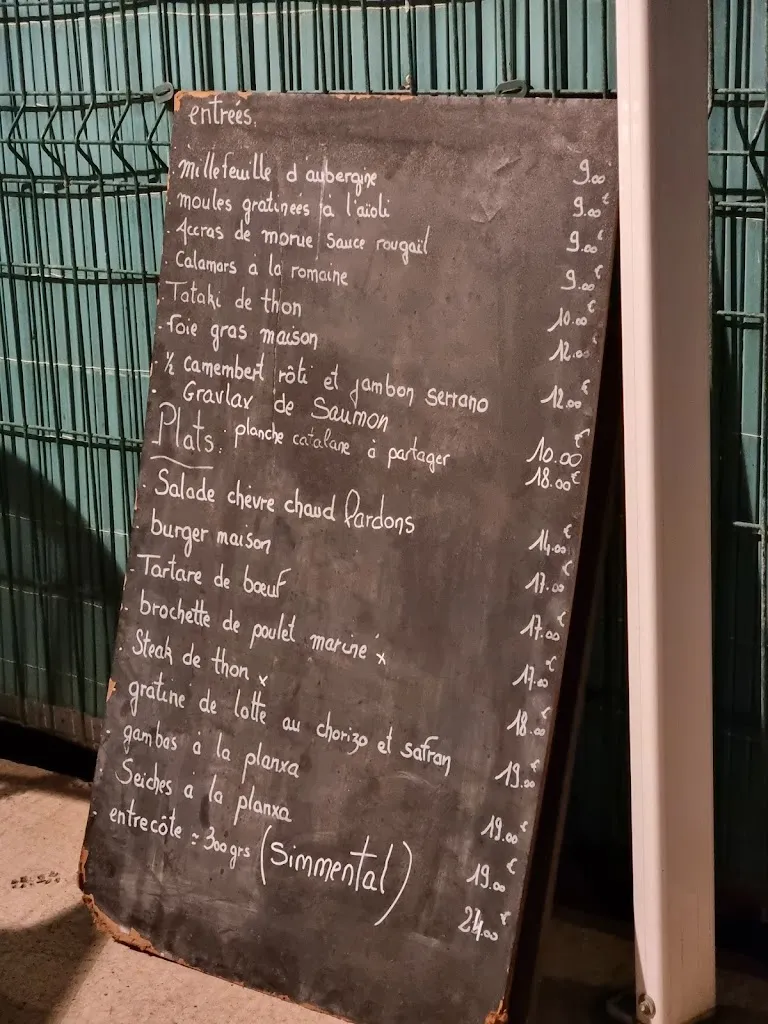 Menu_Restaurant Les Frégates_Saint-Cyprien_image_3