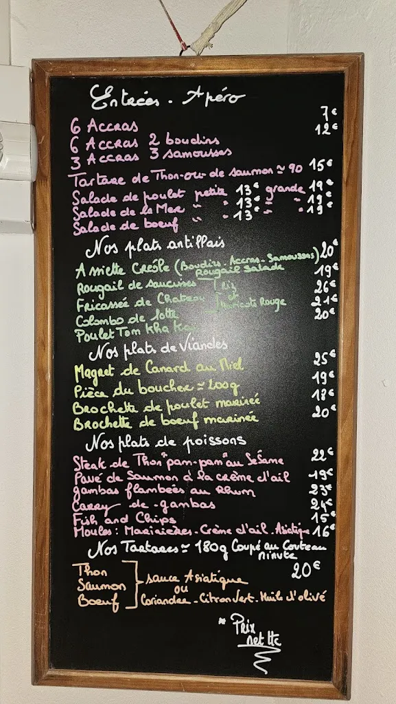 Menu_Le Métis_Saint-Cyprien_immagine_1