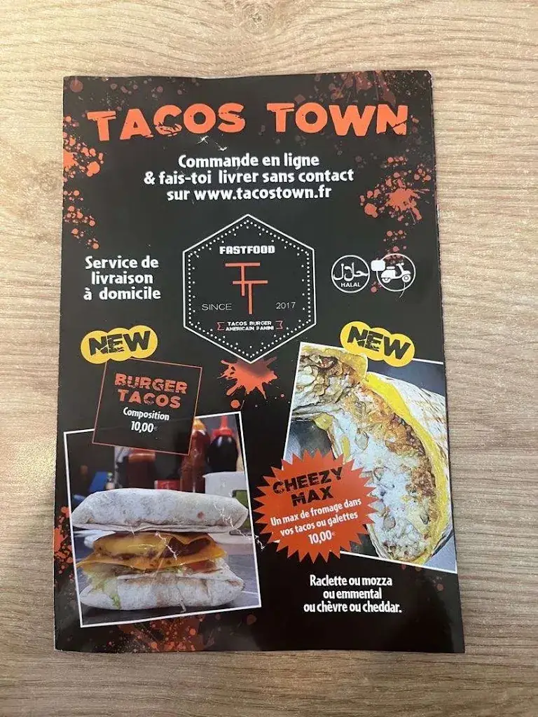 Menu_Tacos Town_Saint-Cyprien_image_4