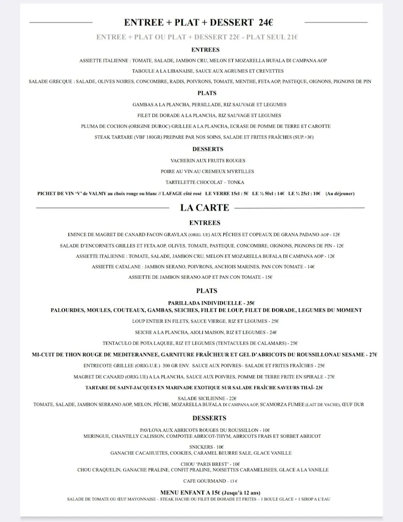 Menu_Le Récif_Saint-Cyprien_image_2