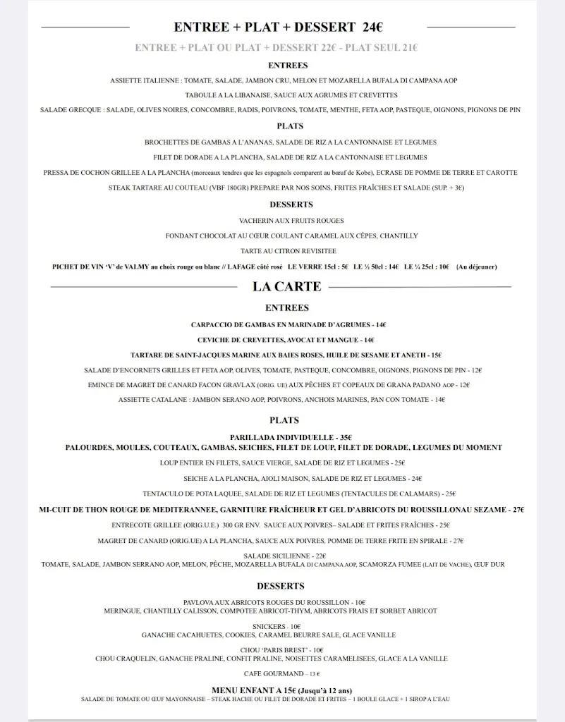 Menu_Le Récif_Saint-Cyprien_image_4