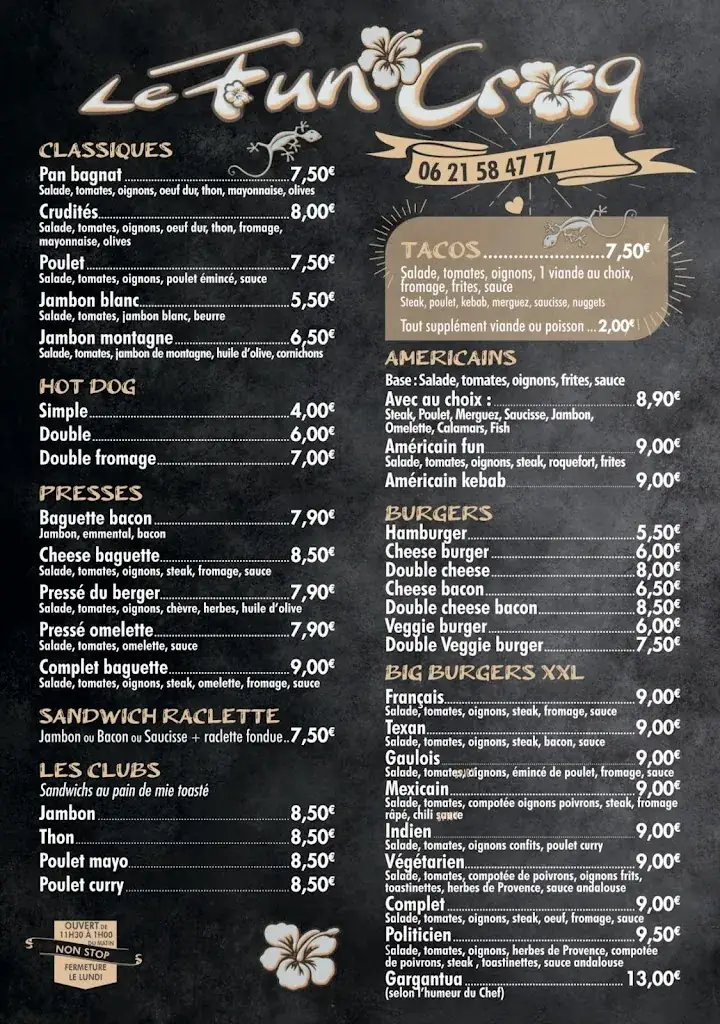 Menu_Le Fun Croq_Saint-Cyprien_immagine_2