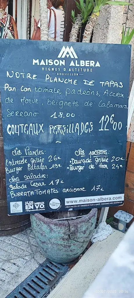 Menu_Chez Francette_Saint-Cyprien_image_3