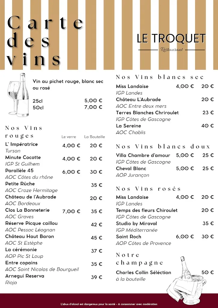 Menu_Le Troquet_Saint-Geours-de-Maremne_image_1