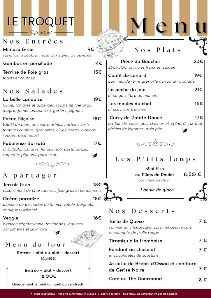 Menu_Le Troquet_Saint-Geours-de-Maremne_image_3
