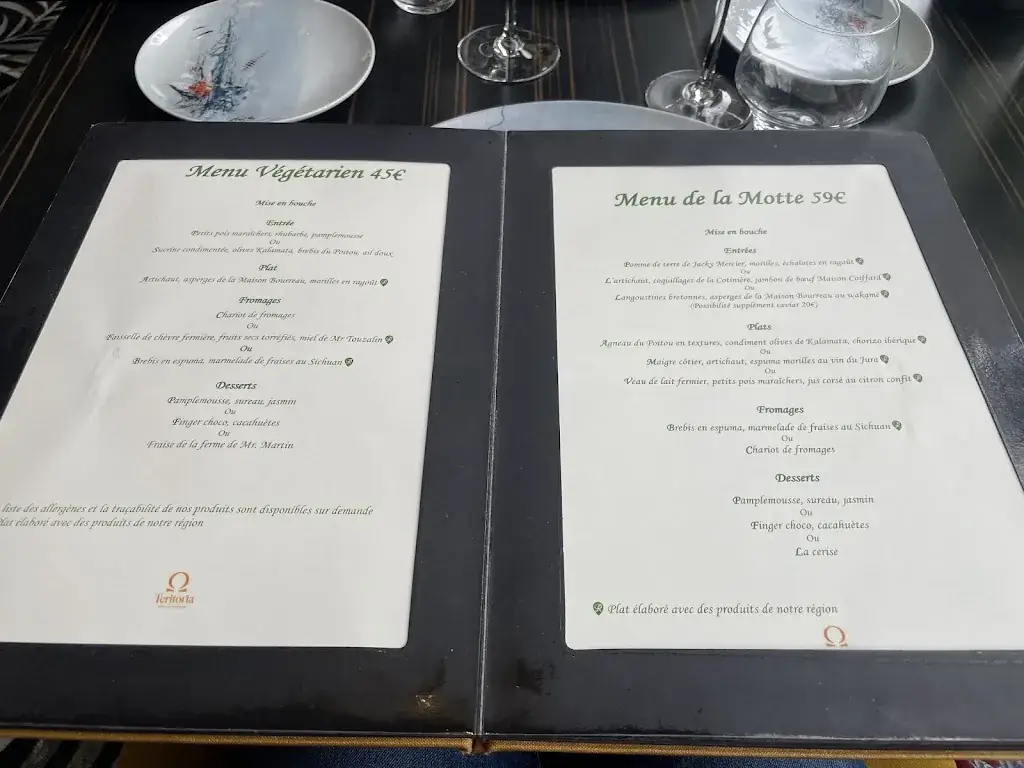Menu_Restaurant Clos de la Ribaudière_Chasseneuil-du-Poitou_image_1