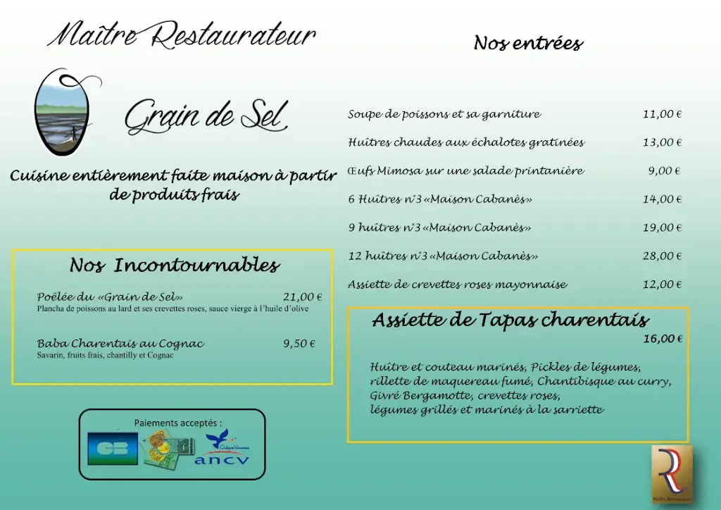 Menu_O Grain de Sel_Saint-Georges-de-Didonne_image_2