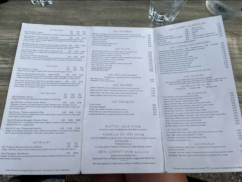 Menu_La Traverse_Saint-Georges-de-Didonne_immagine_1