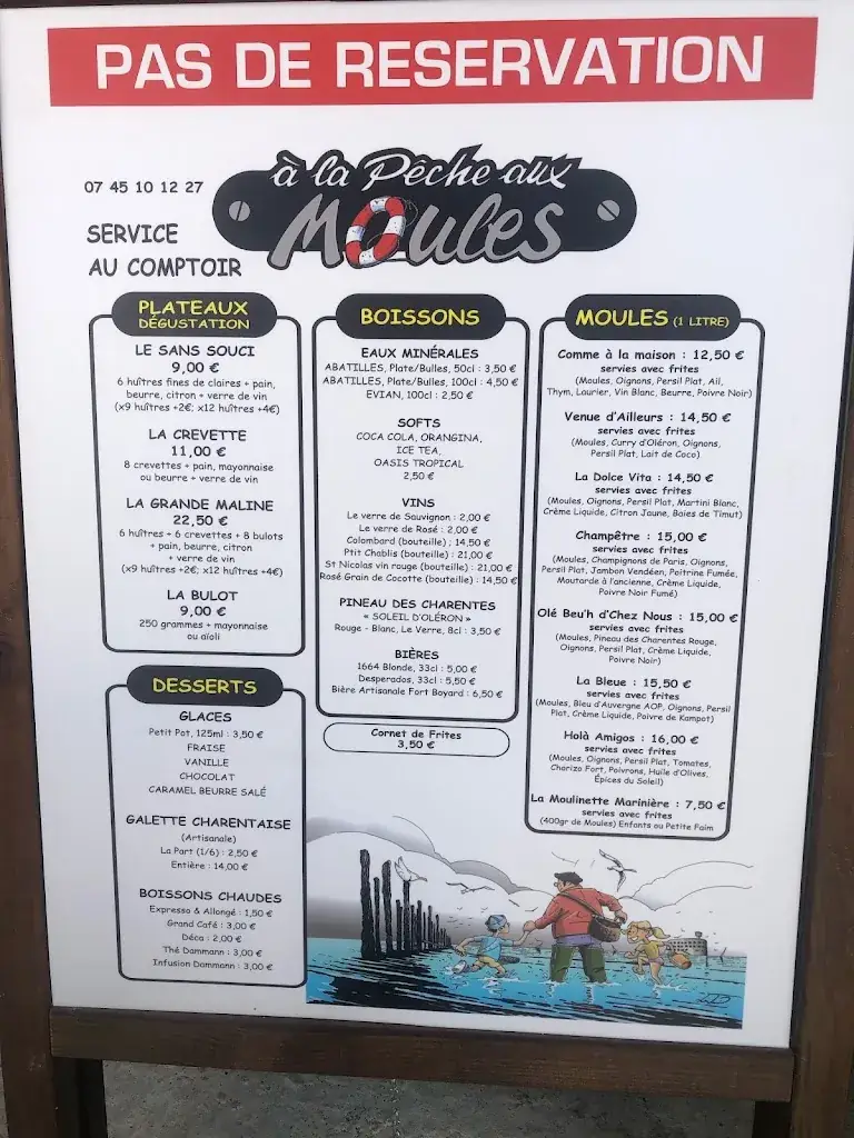 Menu_À la Pêche aux Moules Saint-Georges-de-Didonne_Saint-Georges-de-Didonne_image_4