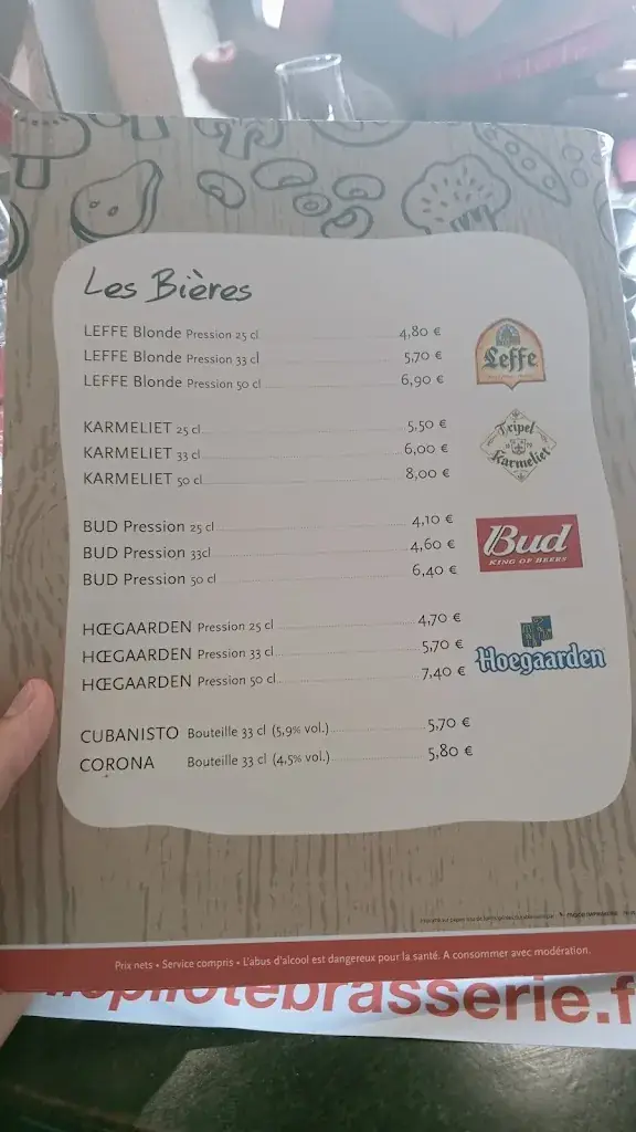 Menu_Le Pilote_Thouars_image_4