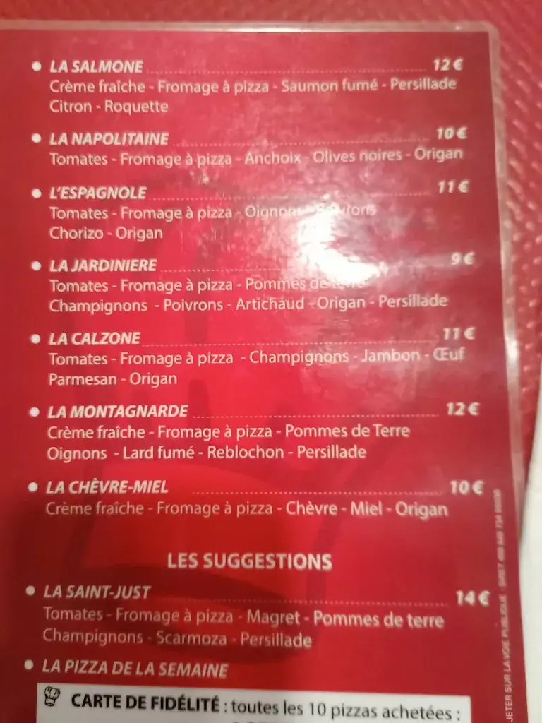 Menu_La Cuisine de Georges_Saint-Just-le-Martel_image_2