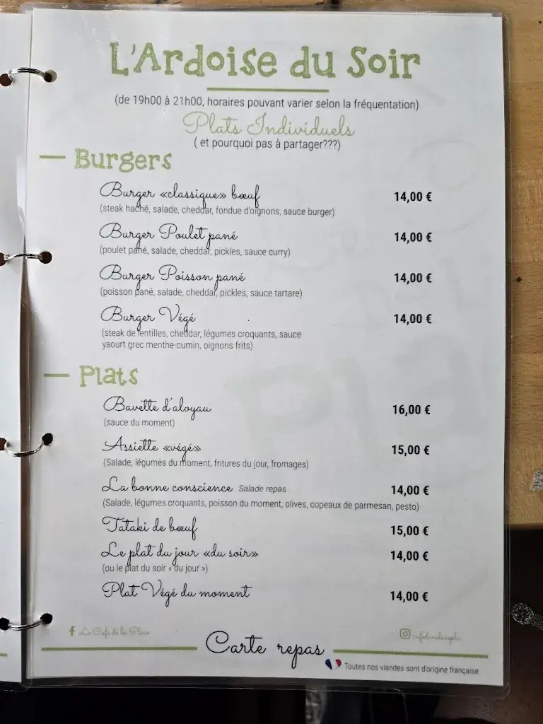 Menu_Le Café de la Place_Saint-Laurent-de-la-Prée_image_3