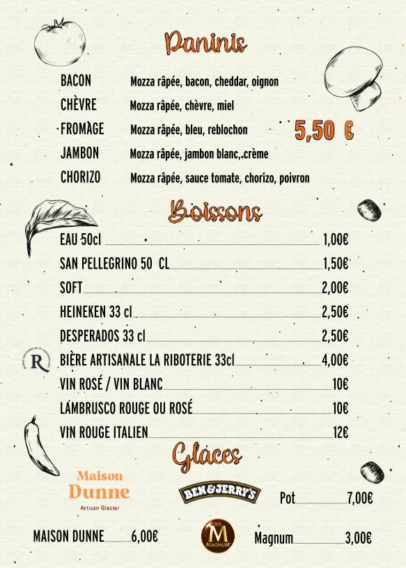Menu_La Prée Pizza_Saint-Laurent-de-la-Prée_image_1