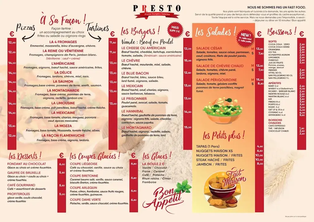 Menu_Pizzeria PRESTO_Saint-Léonard-de-Noblat_image_1