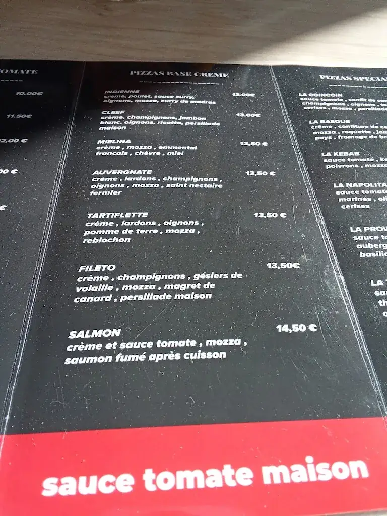 Menu_Le pizzaiolo_Saint-Léonard-de-Noblat_immagine_1