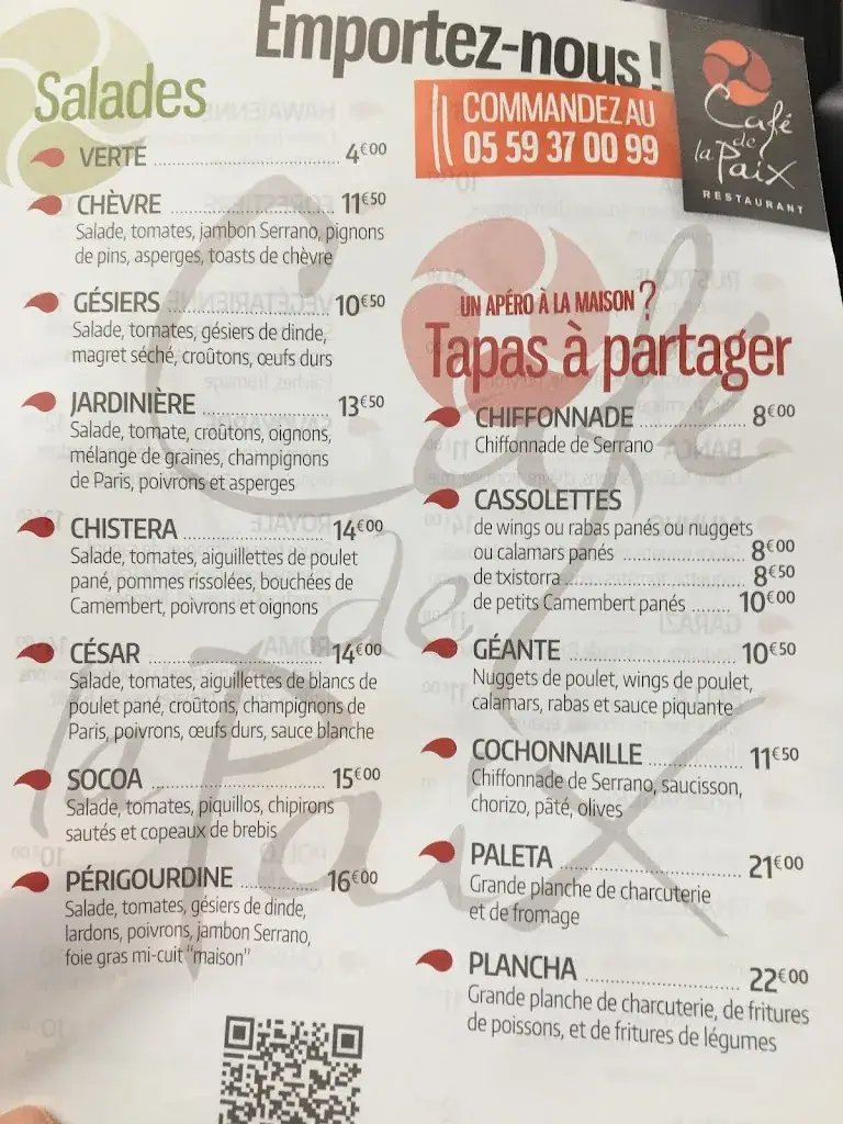 Menu_Café de la Paix_Saint-Jean-Pied-de-Port_image_4